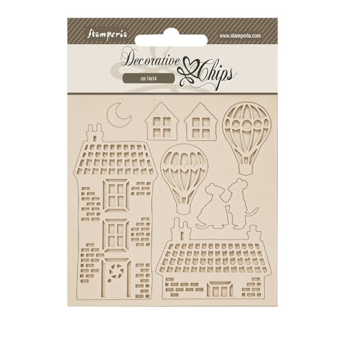 Stamperia - Decorative Chips for Scrapbooking, Albums, Card... - Sports & Fitness Amazon France à 3.92€