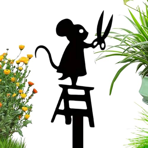 Estacas Decorativas de jardín, Estatua Impermeable de... - Jardin & Extérieur Amazon Espagne à 1.73€