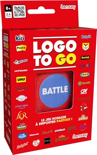 Lansay - Logo to GO - Gioco Di Loghi - Gioco Di Carte per... - Jouets & Jeux en promo à 22.10€