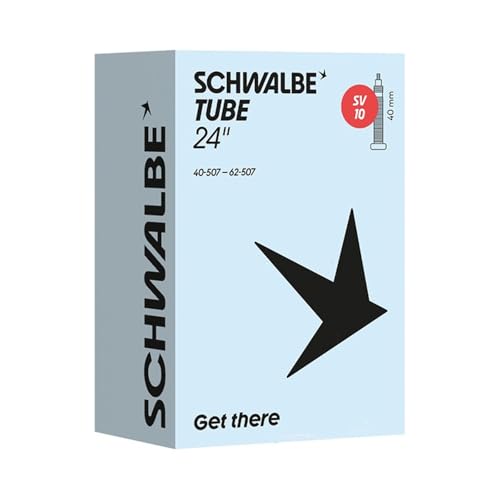 Schwalbe SV10 Bicycle Inner Tube 40/62-507 IB 40 mm - Sports & Fitness Amazon Royaume-Uni à 6.36€