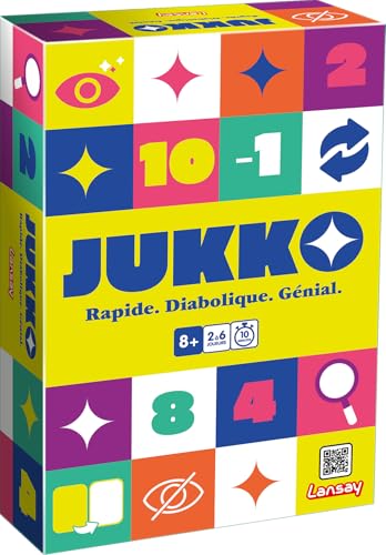 Lansay - JUKKO - Gioco di carte per bambini da 8 anni... - Jouets & Jeux Amazon Italie à 13.20€