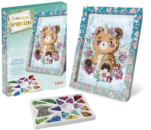 Lansay - COLLECTION SEQUINS - Osito Feérico - Cuadro para... - Jouets & Jeux en promo à 11.99€