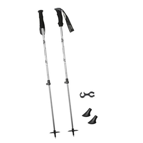 perfk Adjustable Ski Poles Made of Aluminum Alloy... - Sports & Fitness Amazon Royaume-Uni à 24.79€