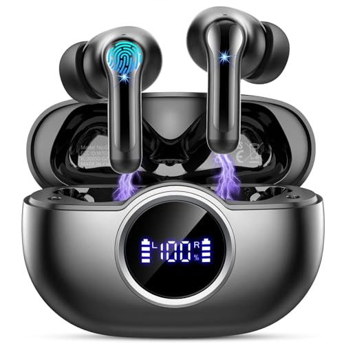 Wireless Earbuds, 2026 New Bluetooth 5.4 Headphones in Ear... - High-Tech & Électronique Amazon Royaume-Uni à 19.99€