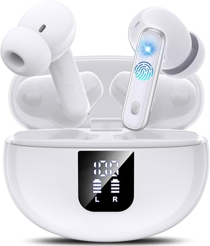 EUQQ Écouteurs Bluetooth 5.4,Oreillette sans Fil Casque... - High-Tech & Électronique en promo à 19.99€