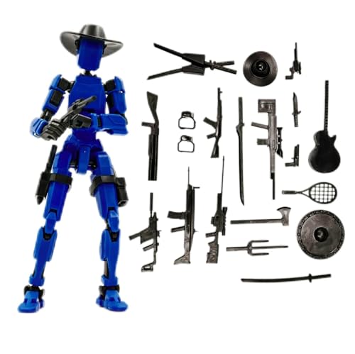 T13 Action Figure Pre-Assembled - Movable Joint Robot Toys... - Jouets & Jeux Amazon Royaume-Uni à 1.99€
