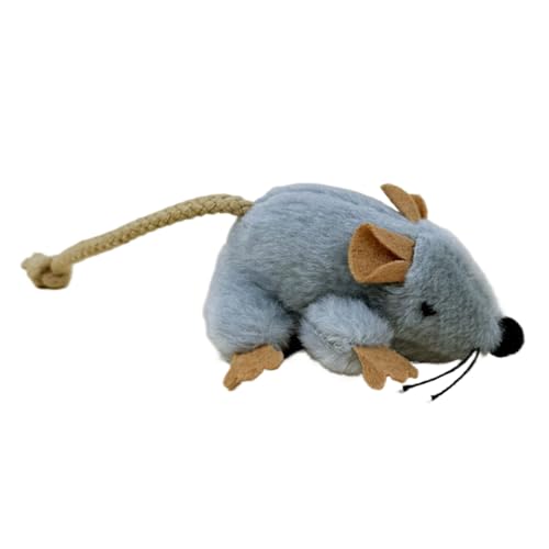 Genérico Giocattolo per topo peluche, coda mobile con suono... - Jouets & Jeux Amazon Italie à 1.56€