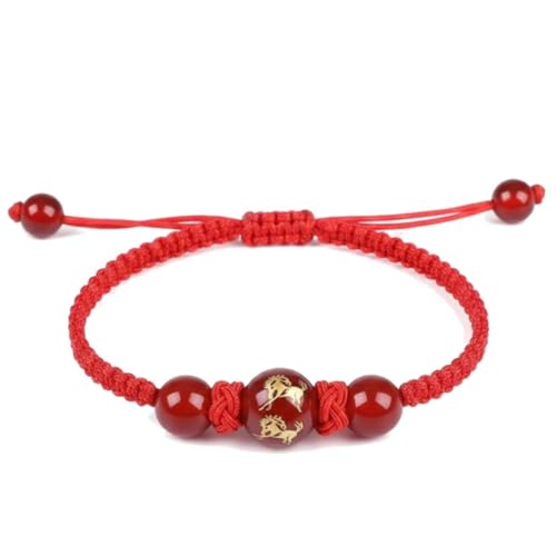Pulseras rojas del Año Nuevo del Caballo 2026, pulsera... - Bijoux & Montres en promo à 1.65€