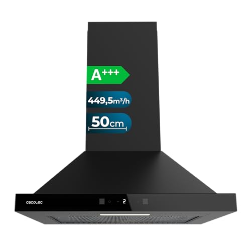 Cecotec Hotte Aspirante Pyramidale 50 cm Bolero Flux PT... - High-Tech & Électronique Amazon France à 89.90€