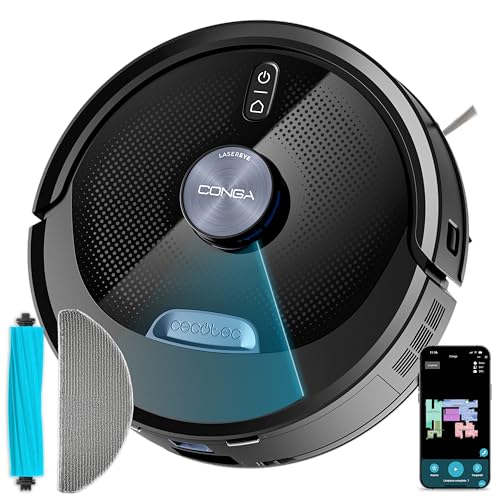 Cecotec Robot Aspirador y Friegasuelos con IA Conga M90... - High-Tech & Électronique Amazon Espagne à 229.00€