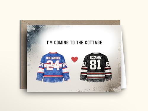 Heated Rivalry Inspired card merch - 81 Ilya Rozanov 24... - Loisirs Créatifs Amazon Royaume-Uni à 1.95€
