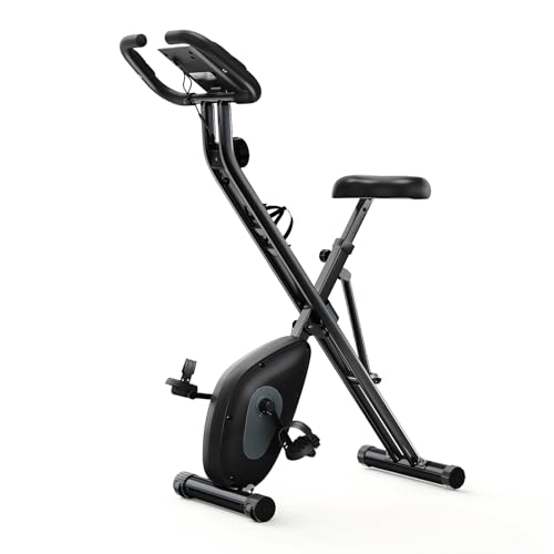 Sweetcrispy Klappbarer Heimtrainer Fahrrad mit 16... - Sports & Fitness en promo à 107.99€