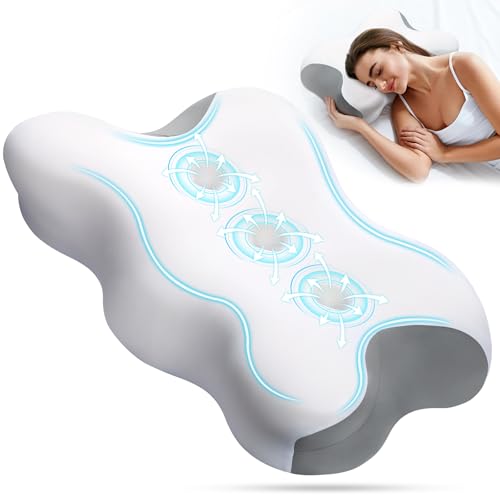 Euqvunn [Upgraded 3-Groove] Cervical Memory Foam Pillow for... - Tech & Electronics Amazon UK à 16.98€