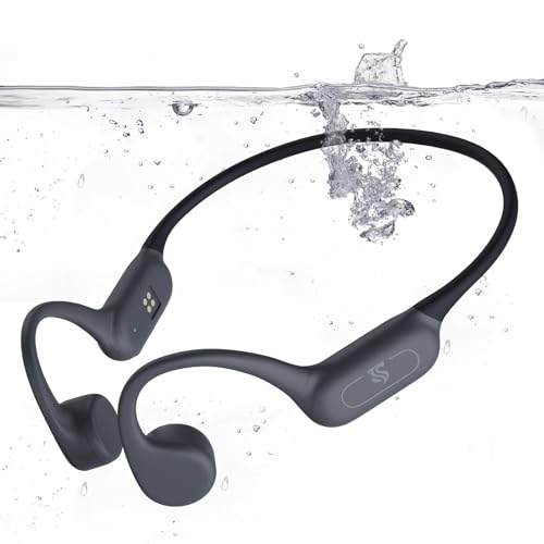 Casque de natation - Casque à bruit osseux Bluetooth 5.4... - Sports & Fitness Amazon France à 61.00€