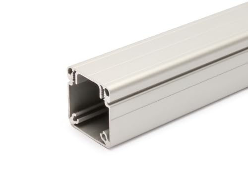 Kabelkanal und Deckel aus Aluminium Profil 40 x 40 Alu: 50mm - Bricolage & Outils Amazon Allemagne à 3.07€