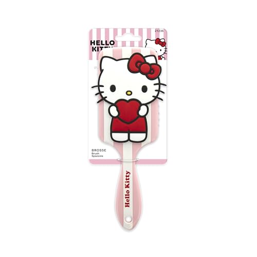 HELLO KITTY - Brosse Cheveux Démêlante - Format Paddle... en promo à 3,99€ (-35%) sur Amazon FR