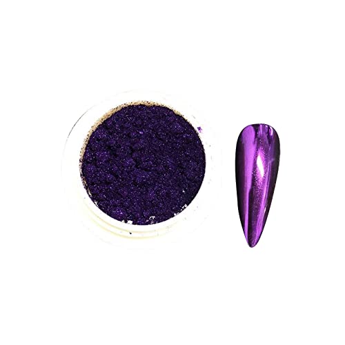 Poudre à ongles chromée effet miroir brillant avec bâton... - Beauté & Parfums en promo à 1.32€