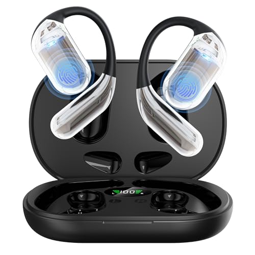 Auriculares abiertos de 50 horas, inalámbricos, Bluetooth... - High-Tech & Électronique en promo à 46.39€