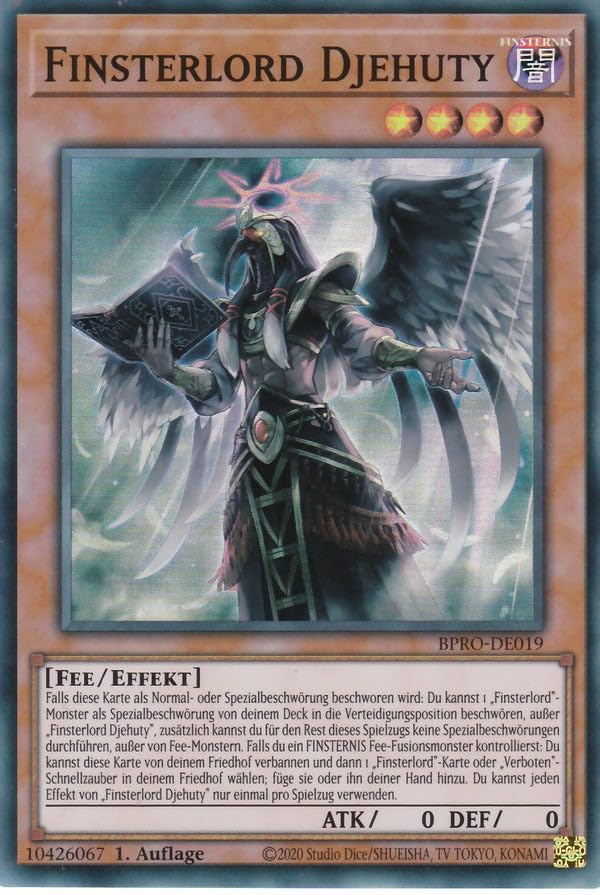 Finsterlord Djehuty - BPRO-DE019 - Super Rare - Deutsch... - Livres & eBooks Amazon Allemagne à 1.95€