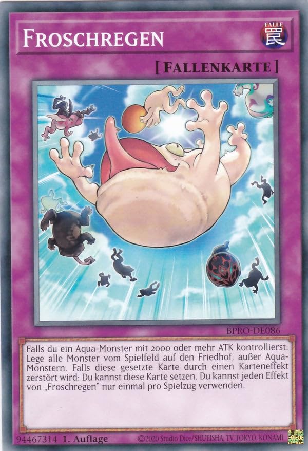 Froschregen - BPRO-DE086 - Common - Deutsch - 1. Auflage... - Jeux Vidéo & Consoles en promo à 1.90€