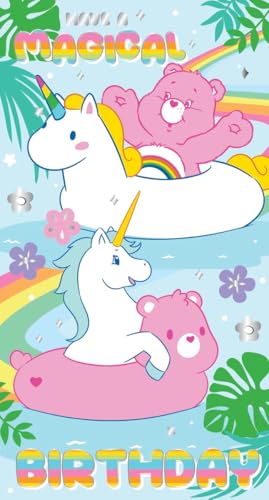 Care Bears Magical Birthday Card, Cute Cartoon Happy... - High-Tech & Électronique en promo à 2.12€
