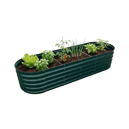 Relaxdays Jardinière surélevée en métal galvanisé pour... - Jardin & Extérieur en promo à 59.99€