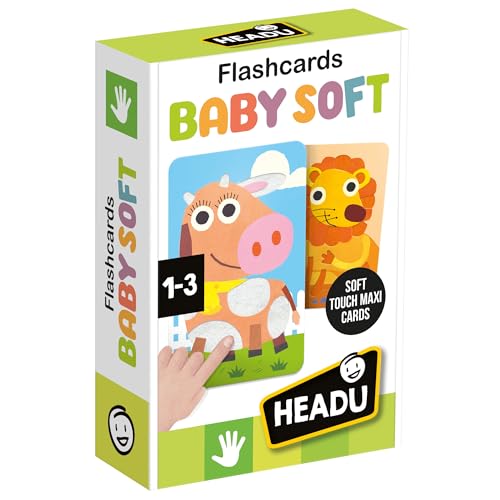 HEADU - Flashcards Baby Soft - Tanti Morbidi Cuccioli da... - Maison & Cuisine en promo à 12.99€