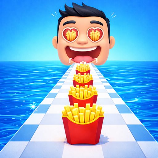 French Fry Run - Stack Fries Dash to the Finish - Amazon Royaume-Uni à 1.49€