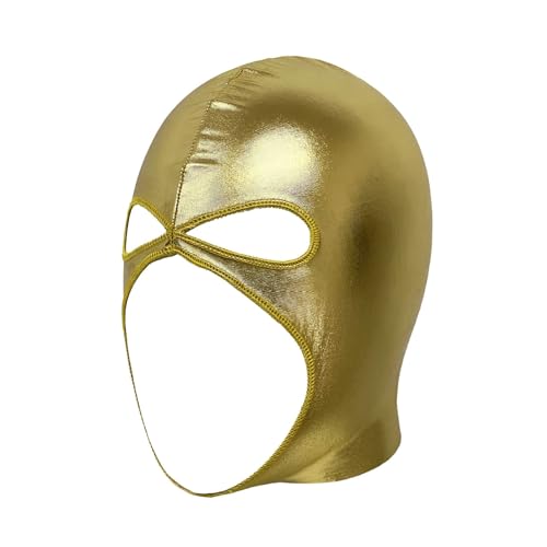 Generisch PU-Leder Latex Masken Unisex Sexy Kopfmaske... - Jouets & Jeux Amazon Allemagne à 1.98€