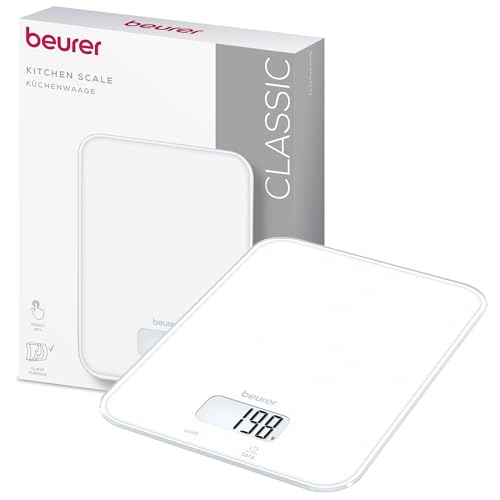 Beurer KS 19 Pure White digitale Küchenwaage, Tragkraft bis... - Sports & Fitness en promo à 16.99€