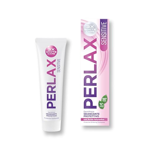 PERLAX | Dentifricio Sensitive, Sbiancante, Protettivo, Con... - Santé & Bien-être en promo à 3.00€