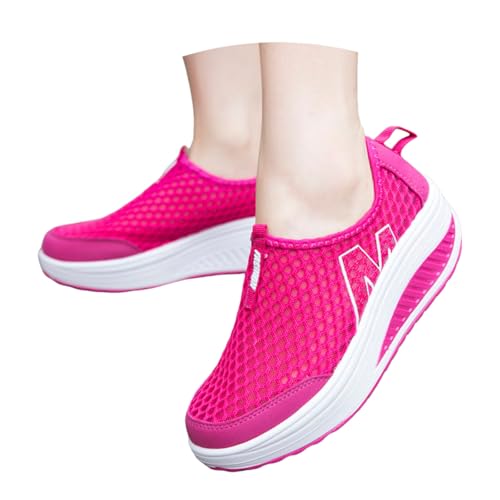 Nuqqichongtian Scarpe da ginnastica da donna, traspiranti... - Sports & Fitness Amazon Italie à 0.98€