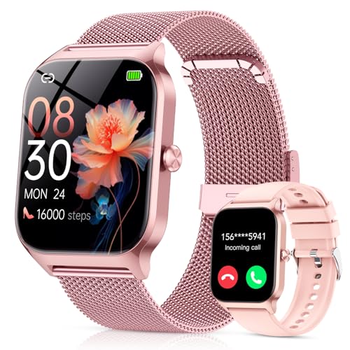 Smartwatch Damen mit Telefonfunktion, 1.85'' Zoll HD... - High-Tech & Électronique Amazon Allemagne à 29.98€