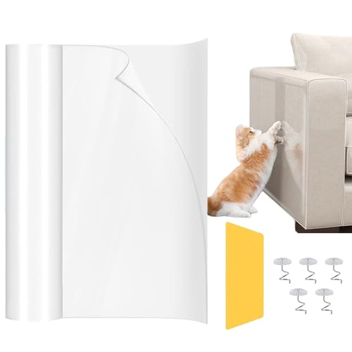 AMFUN 20×300cm Anti Arañazos para Gatos, Adhesivo Sofa... - Animalerie Amazon Espagne à 8.99€