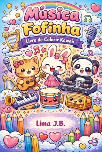 Música Fofinha: Livro de Colorir Kawaii - Bon plan à 13.43€