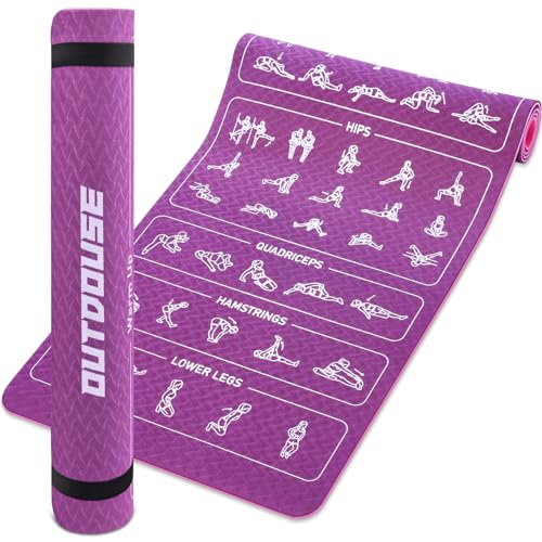 Tappetino Yoga Esercizi OUTDOUSE – 70 Posizioni Yoga... - Sports & Fitness Amazon Italie à 19.99€