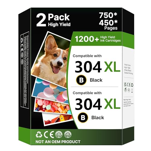 WISETA 304XL 304 XL - Cartuchos de tinta para HP 304... - Maison & Cuisine en promo à 36.58€