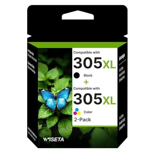 WISETA 305 cartuchos XL para HP 305 cartuchos de impresora... - Maison & Cuisine en promo à 40.87€