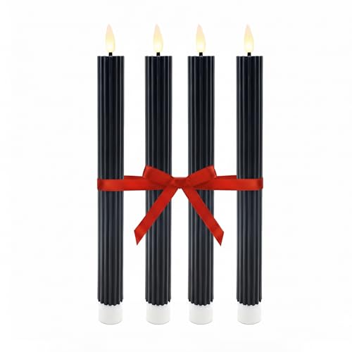 Relaxdays Candele LED a Stelo, Set 4, Fiamma tremolante... - Amazon Italie à 16.57€