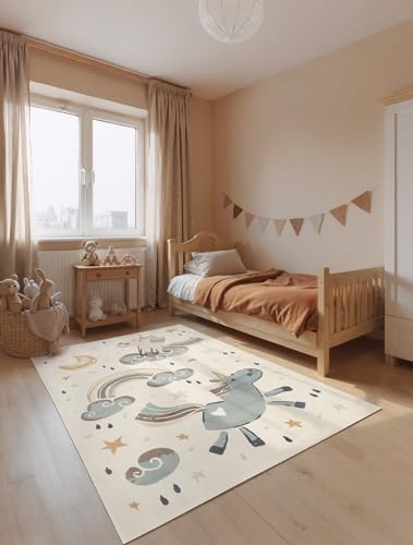 Hanse Home Adventures Kinderteppich Einhorn... - Maison & Cuisine Amazon Allemagne à 110.25€