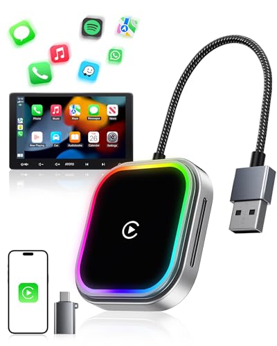 WityEye CarPlay e Android Auto Wireless Adattatore 2 in 1... - High-Tech & Électronique Amazon Italie à 75.79€