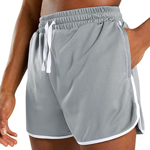 Sportliche Laufshorts für Herren, elastische Taille... - Sports & Fitness Amazon Allemagne à 1.25€