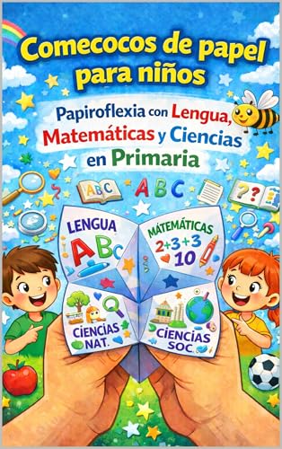 Comecocos de papel para niños: Papiroflexia con Lengua... - Jouets & Jeux Amazon Espagne à 2.99€