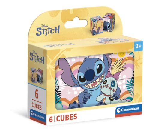 Clementoni Disney Stitch, Puzzle con 6 Cubi, Gioco... - Jouets & Jeux en promo à 4.90€