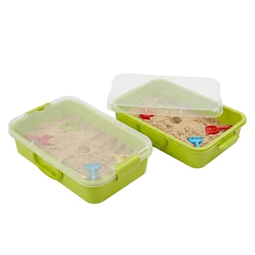 Relaxdays Arenero con Tapa y Set de 2, plástico, Infantil... - Baby & Nursery Amazon Spain à 21.99€