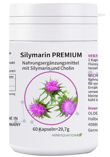 OLDELA SILYMARIN PREMIUM mit Cholin für deine Leber und... - Santé & Bien-être Amazon Allemagne à 9.90€