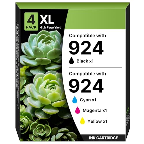 924 cartucce compatibili per HP 924 per HP Officejet Pro... - Auto & Motorcycle Amazon Italy à 51.31€