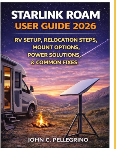 Starlink Roam User Guide 2026: RV Setup, Relocation Steps... - Pet Supplies Amazon UK à 9.63€