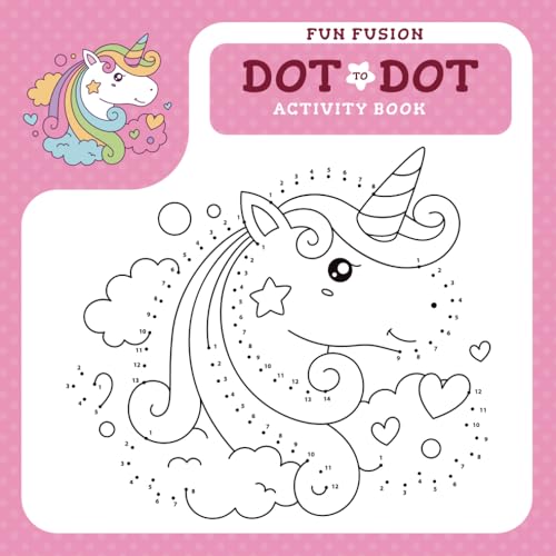 Fun Fusion Dot-to-Dot Activity Book: Connect the Dots... - Jouets & Jeux Amazon Espagne à 5.16€