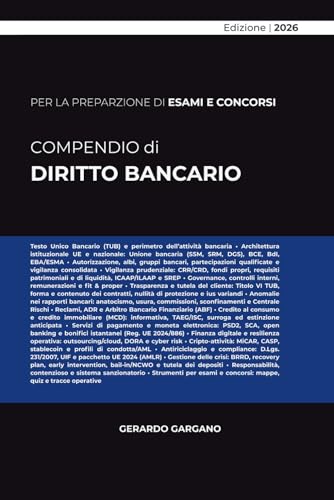 COMPENDIO DI DIRITTO BANCARIO: Testo Unico Bancario (TUB)... - Auto & Moto en promo à 15.98€